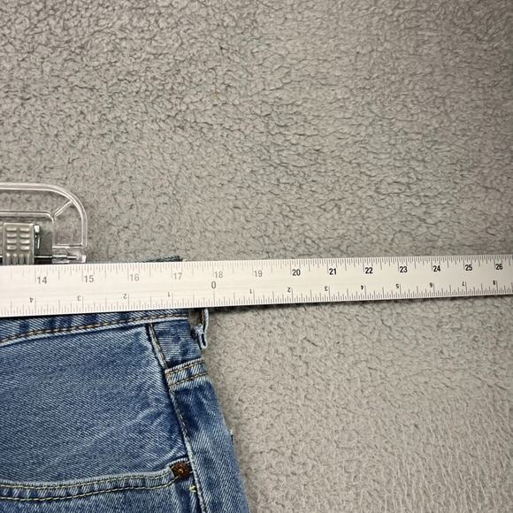 Levi's Jeans Men's 34x30 Blue Denim Straight Red Tab 560 Distressed Faded Work - Picture 8 of 15